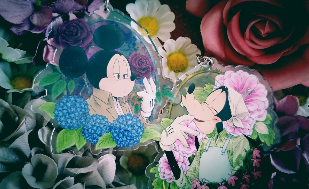 花貌の悪魔アクリルキーホルダーセット