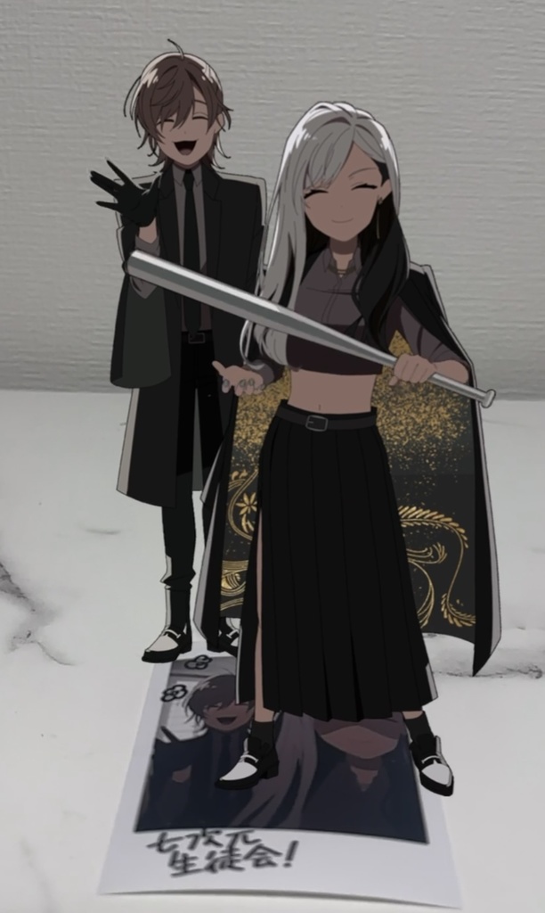 【非公式】七次元生徒会ARチェキ 4枚セット