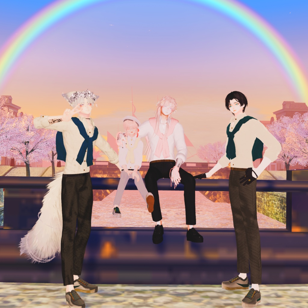 Sweet Spring Clothes For Minase, Anri, Grus