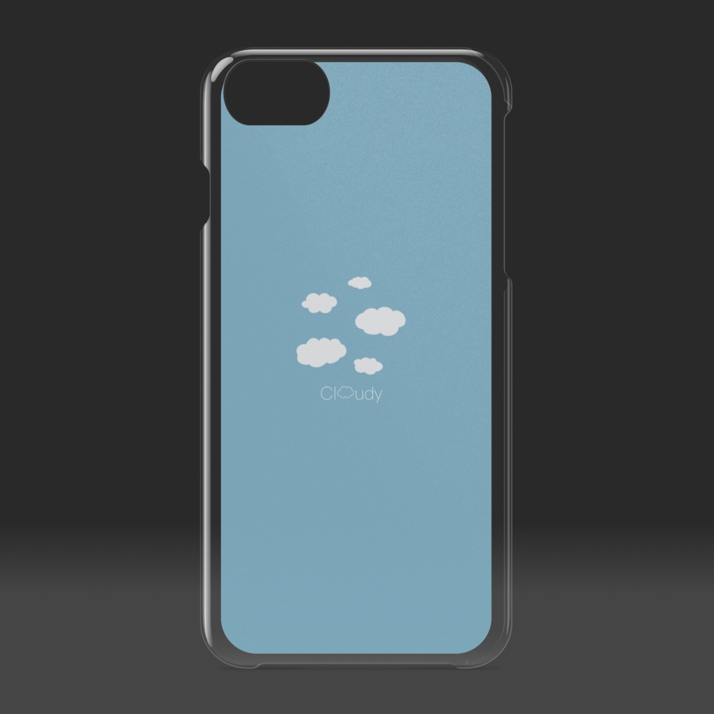 空のiPhoneケース