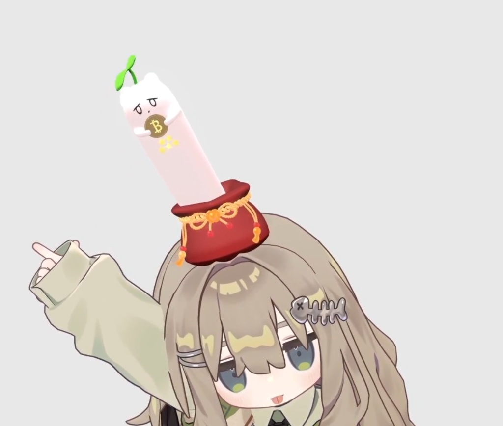 【50% sales】Functionable toy New Year lucky pocket (おみくじ) 【ModularAvatar対応】