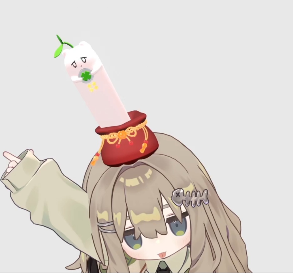 【50% sales】Functionable toy New Year lucky pocket (おみくじ) 【ModularAvatar対応】