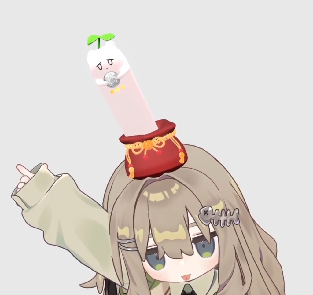 【50% sales】Functionable toy New Year lucky pocket (おみくじ) 【ModularAvatar対応】