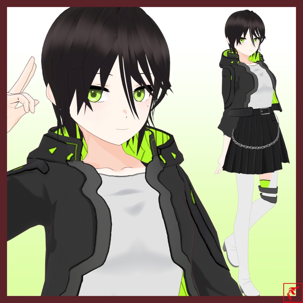 【Free/無料】【VRoid】S.N.C.A.コンバットスーツ【BBPS4】