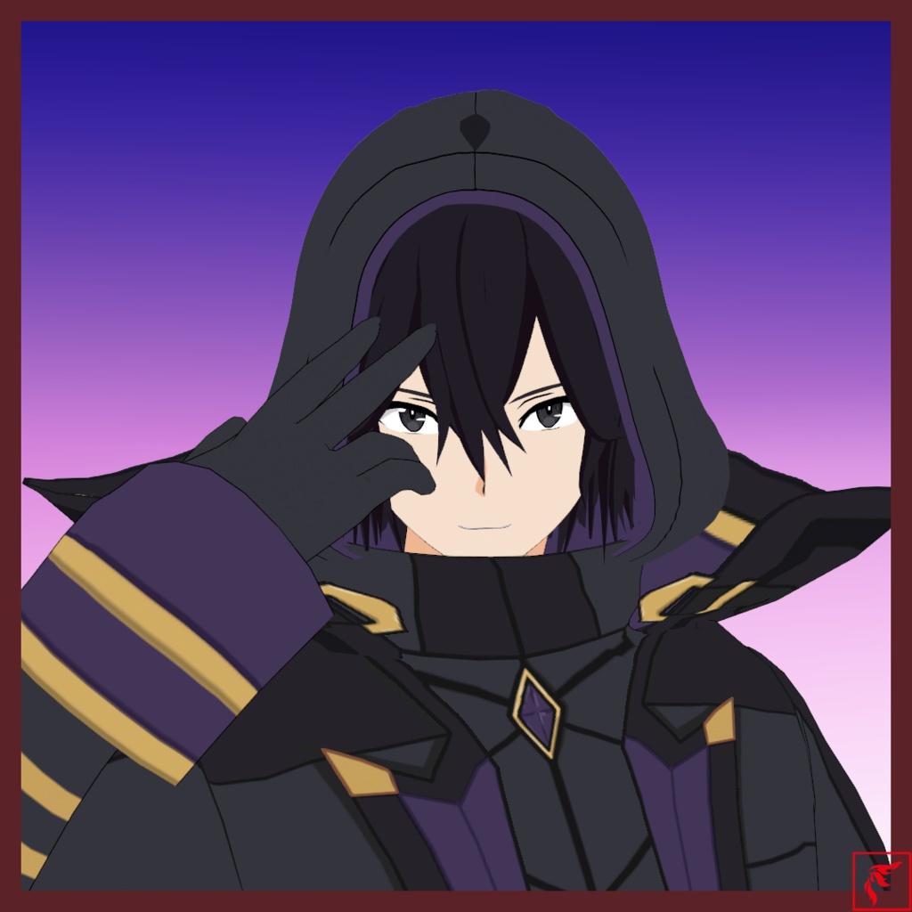 【VRoid】シャドウ【VRMモデル】