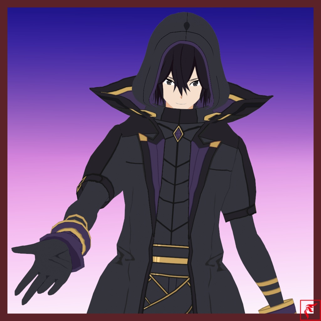 【VRoid】シャドウ【VRMモデル】