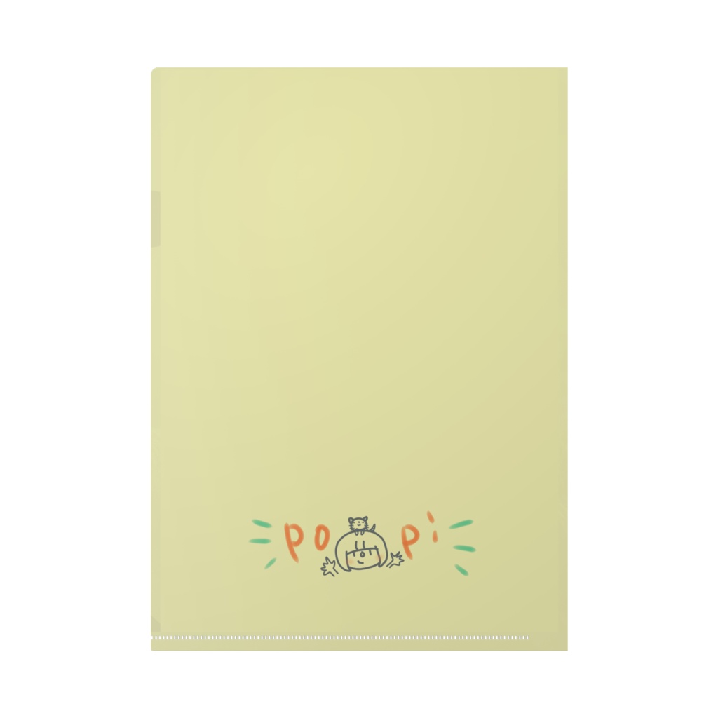 きのこねこ クリアファイル