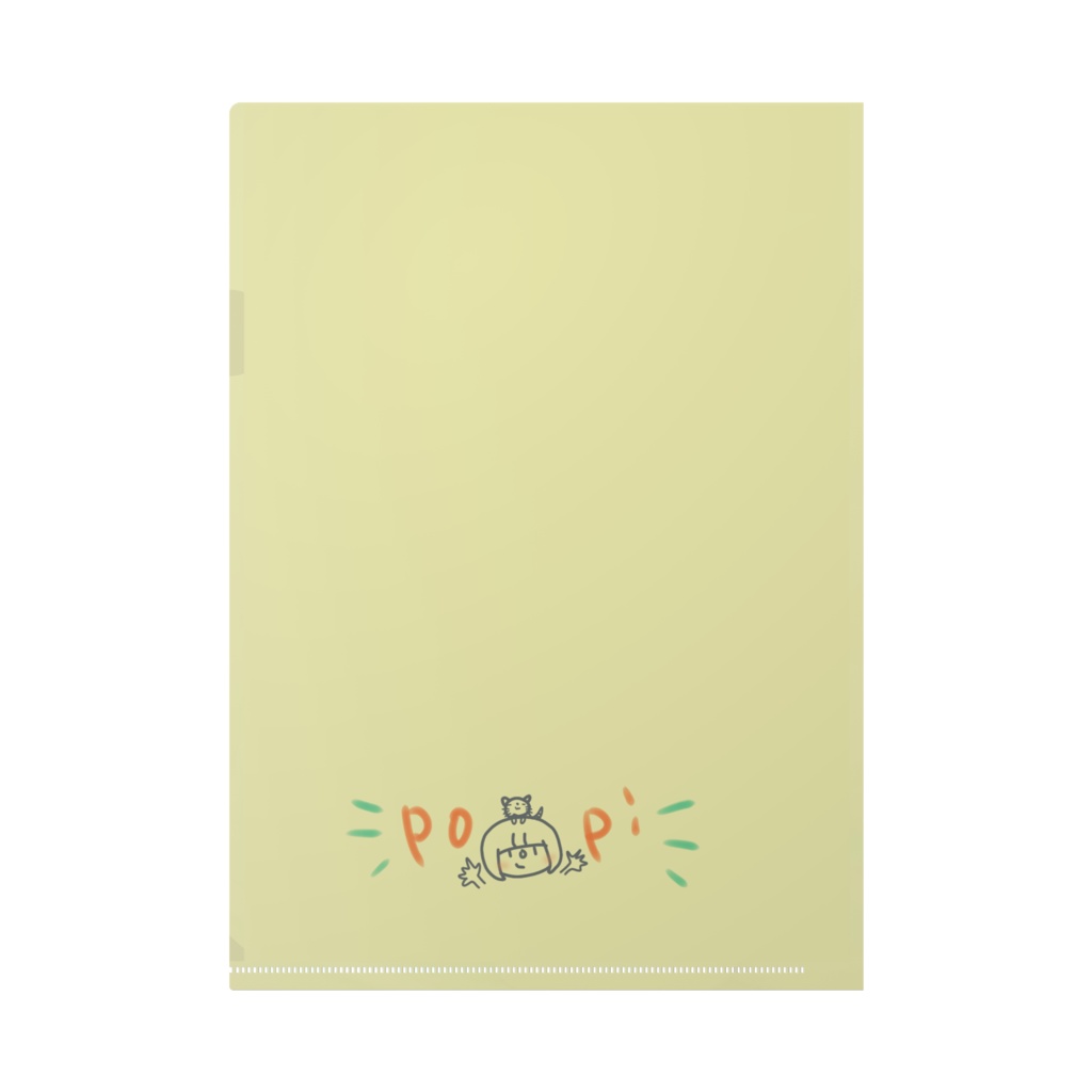 クッキーねこ クリアファイル