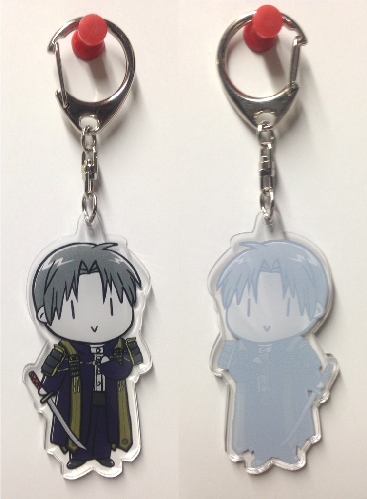【刀剣乱舞】へし切長谷部の「拝命いたしましょう」アクリルキーホルダー 