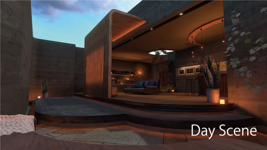 【VRC向けワールド】Lofi Living