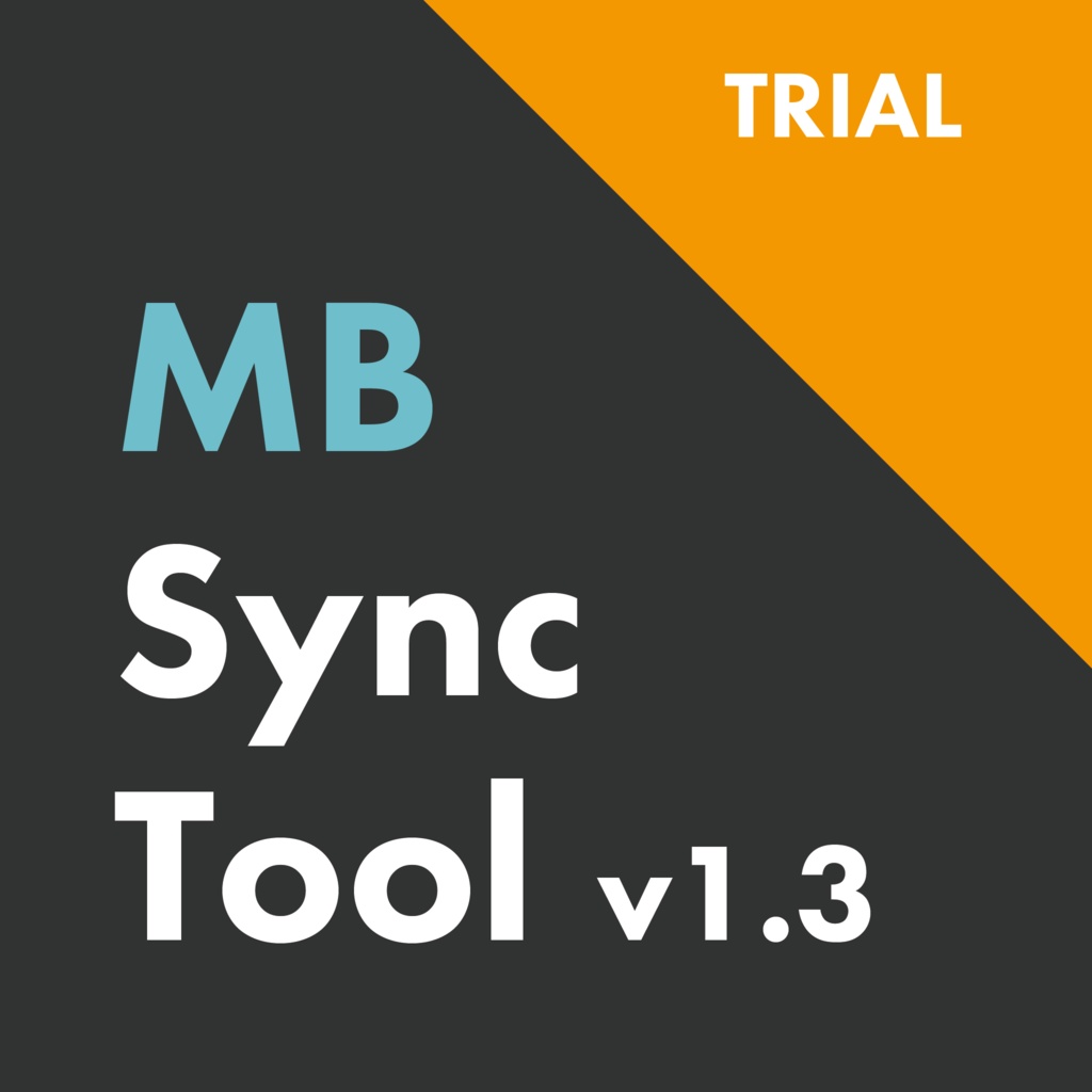 MBSyncTool v1.3 - TRIAL edition