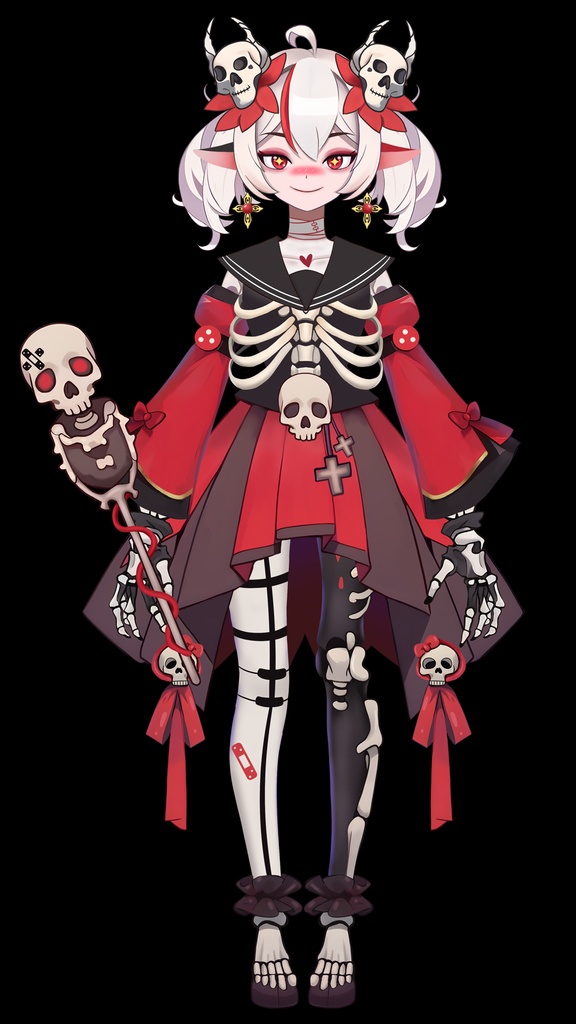 【live2d モデル】live2d模型恐怖风格小姐姐 诡异风格