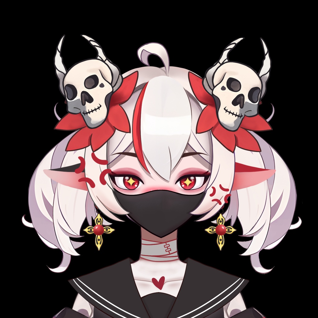 【live2d モデル】live2d模型恐怖风格小姐姐 诡异风格