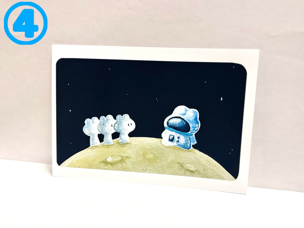 JYUN子のポストカード①〜⑤