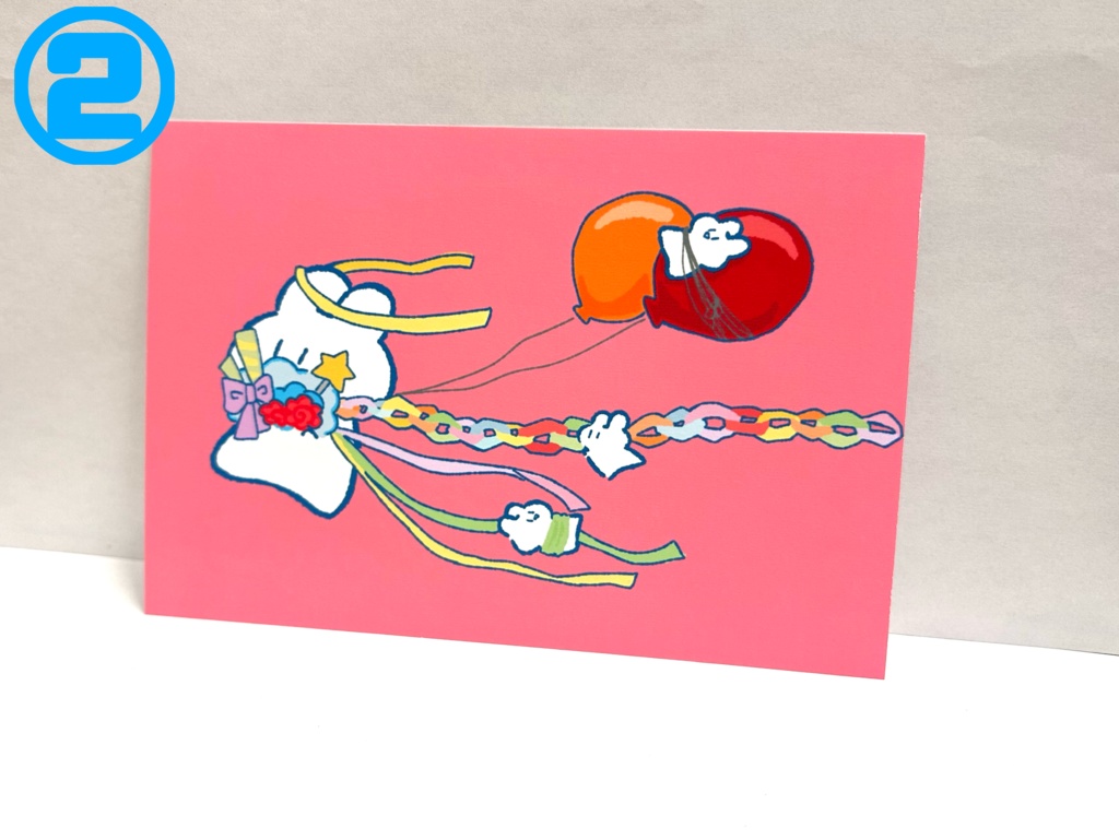 JYUN子のポストカード①〜⑤