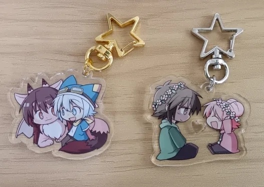 バケロク！アクリルキーホルダー全２種