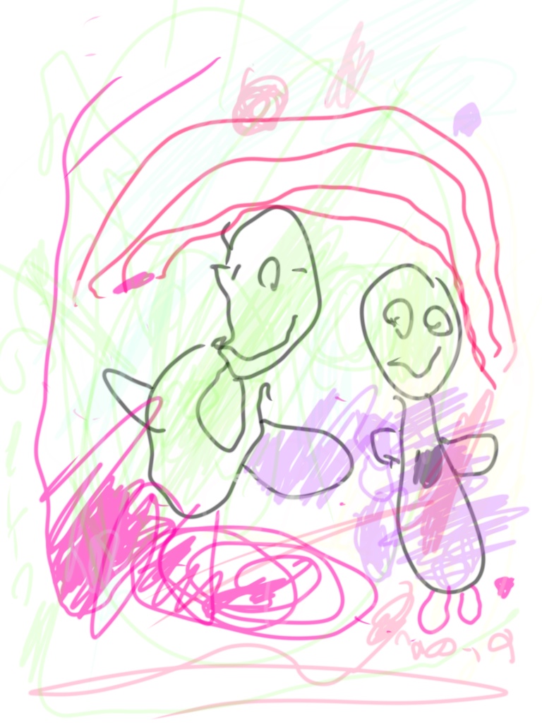 子どもが描いた絵