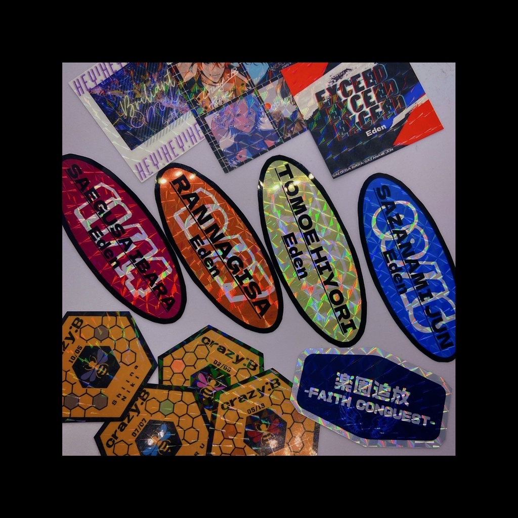 あんスタ/ステッカー【半透明&ホログラム】