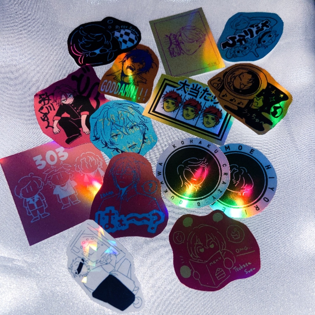 ホログラムステッカー(Eden/crazy:B/Knights)