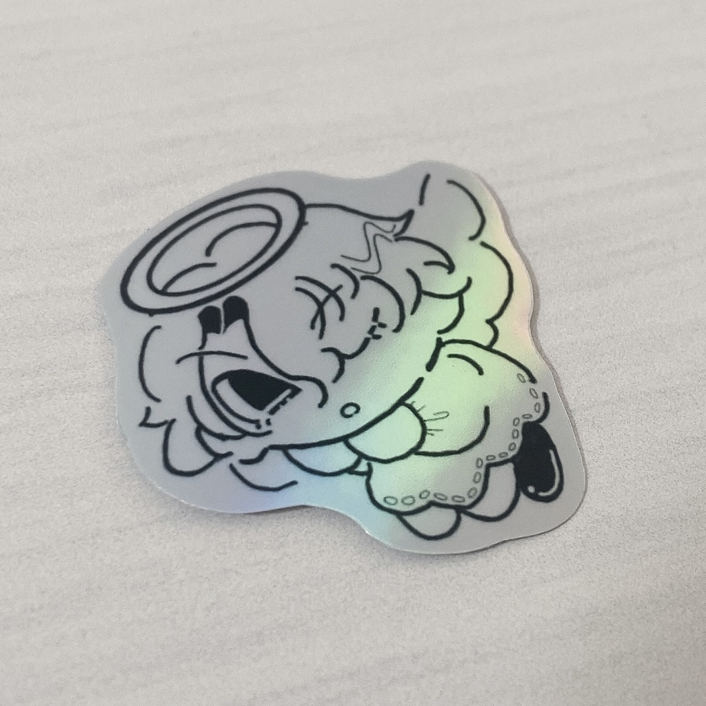 Eden/crazy:B ホログラムステッカー