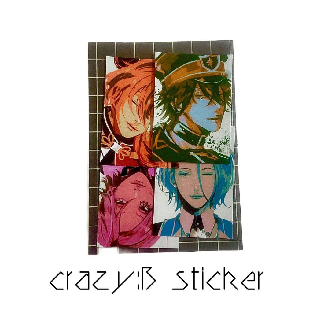 crazy:B sticker