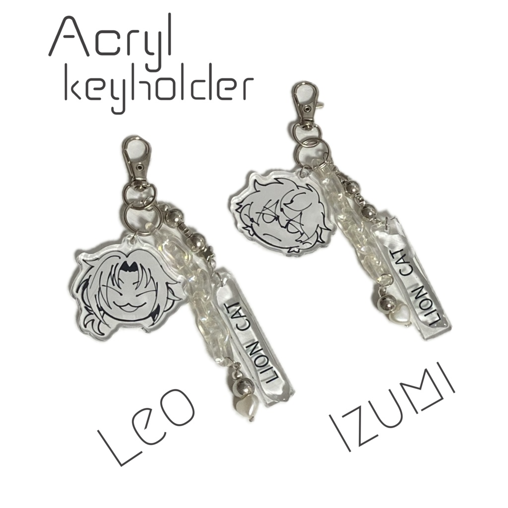Leo/Izumi Acryl keyfolder