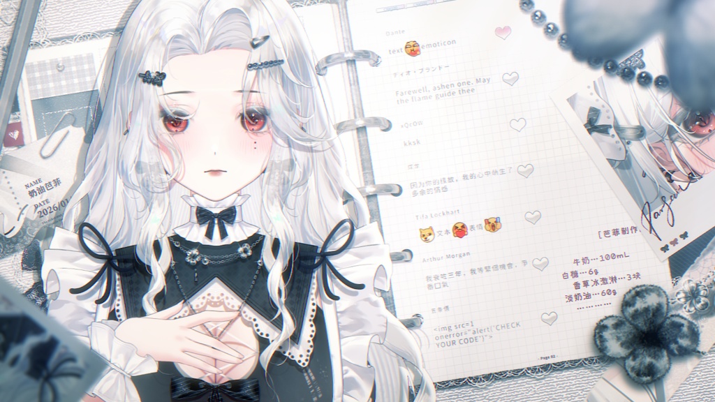 【live2d最高グレード量販モデル】❤️こちらがご注文のクリームパフェです〜どうぞごゆっくりお楽しみください〜❤️初の歩行モデルを含む❤️