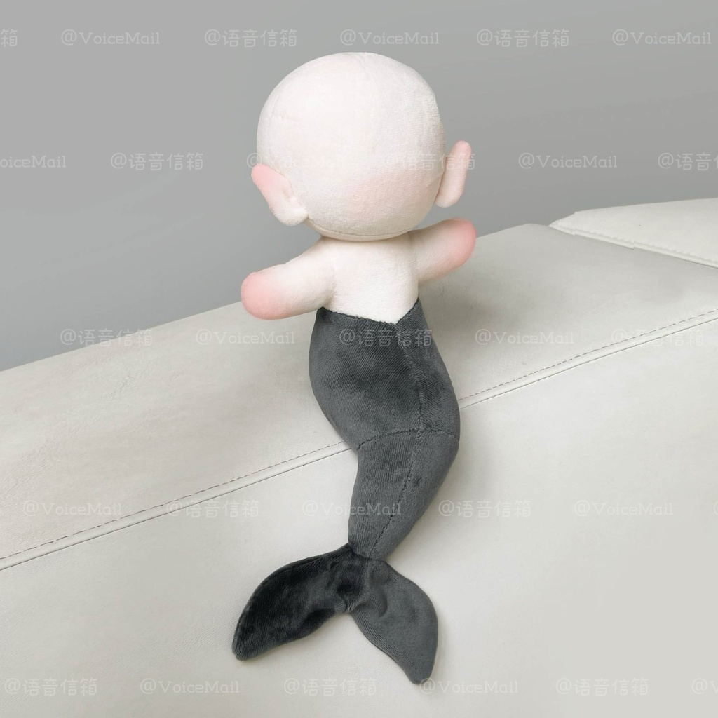 19cm 座り人魚ぬいぐるみ型紙