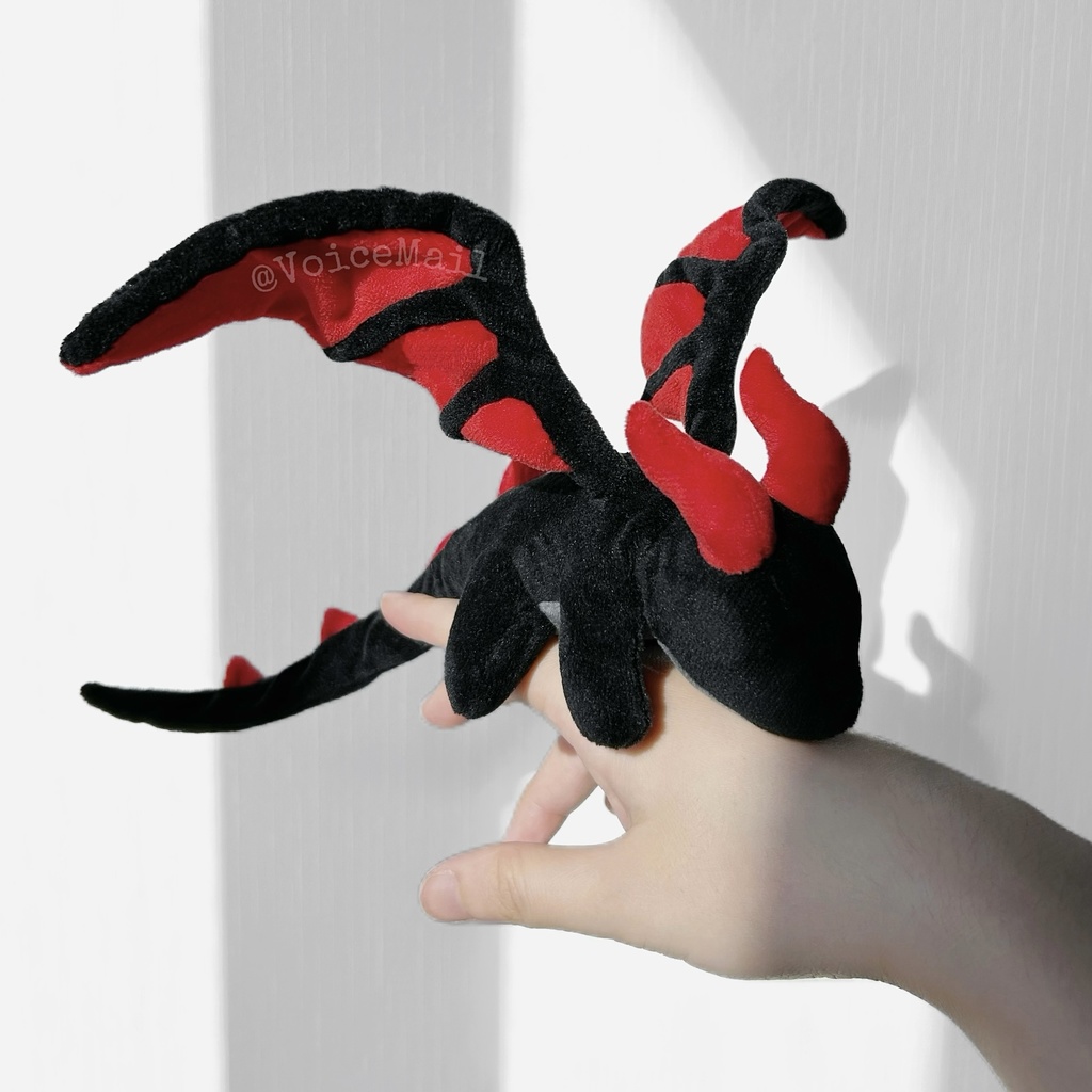 長28cm 小さな龍ぬい型紙