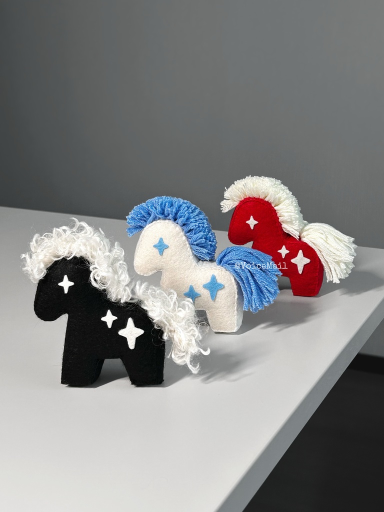 【型紙】無料でGET！星年のポニー ぬいぐるみ型紙と作り方（English/日本語）