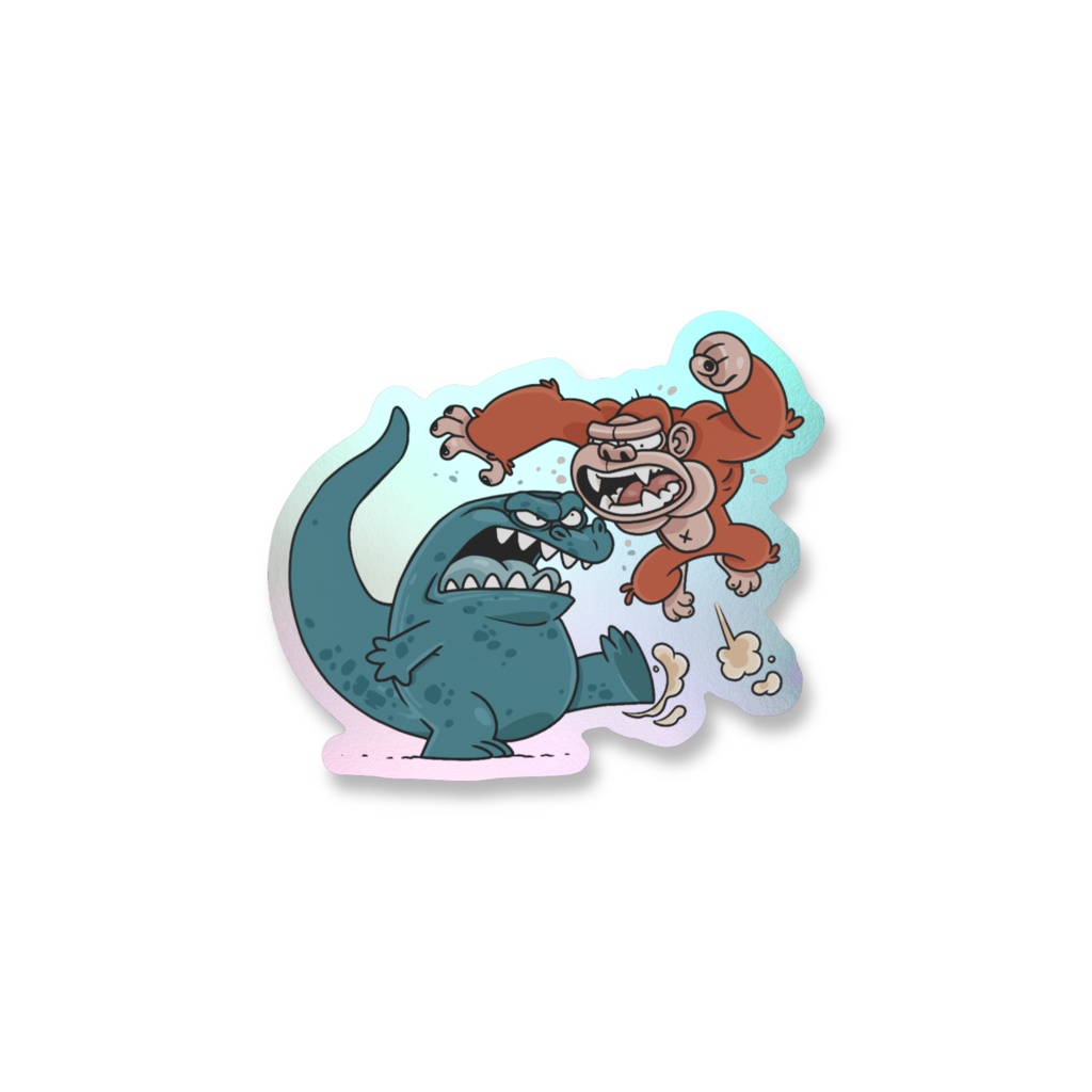 Godzilllla vs KingsKong Cartoon