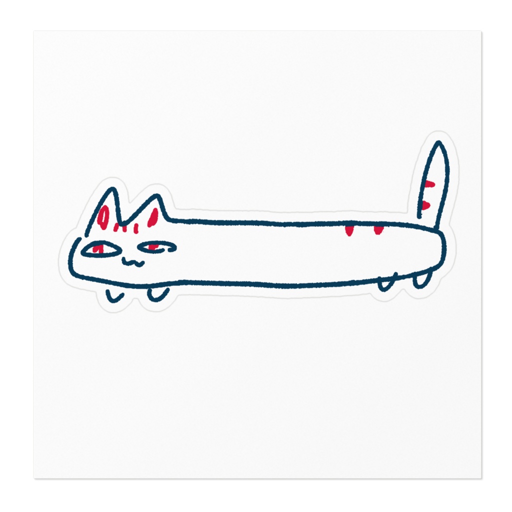 ゆるねこステッカー