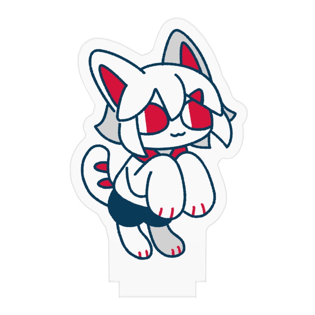 コソコソにわはむアクリルフィギュア