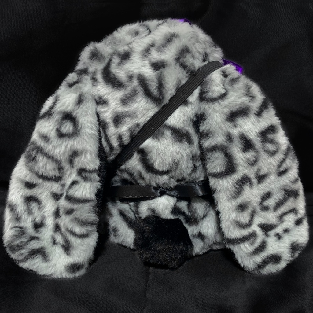 あんスタ ぬい服 【ヒョウ柄 垂れ耳 着ぐるみ】パープル