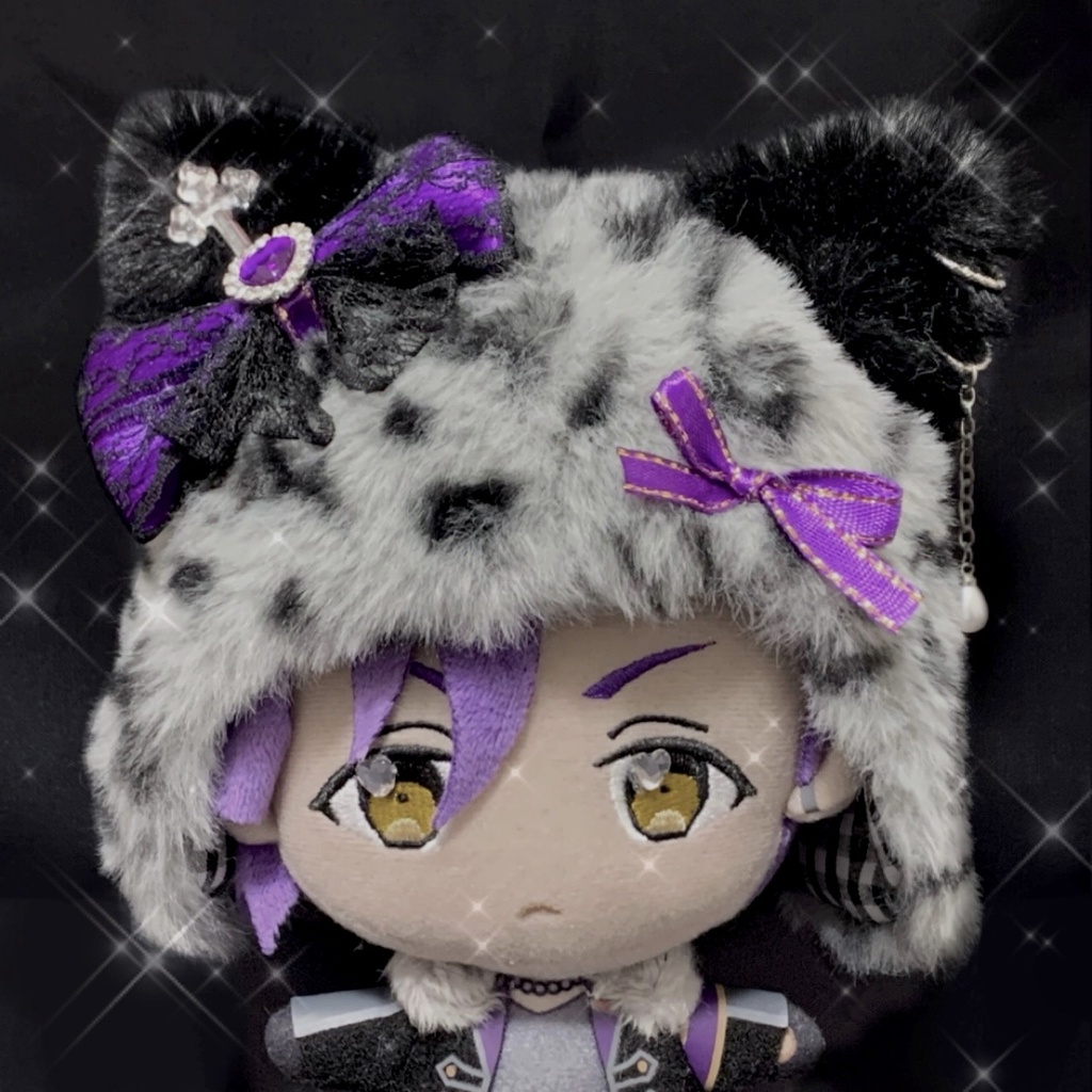 あんスタ ぬい服 【ヒョク柄 ネコミミ帽子】