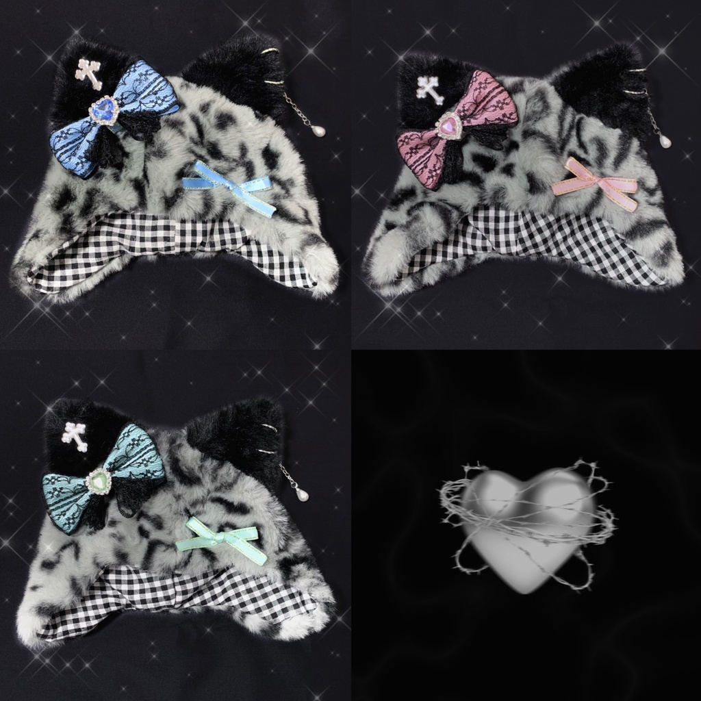 あんスタ ぬい服 【ヒョク柄 ネコミミ帽子】