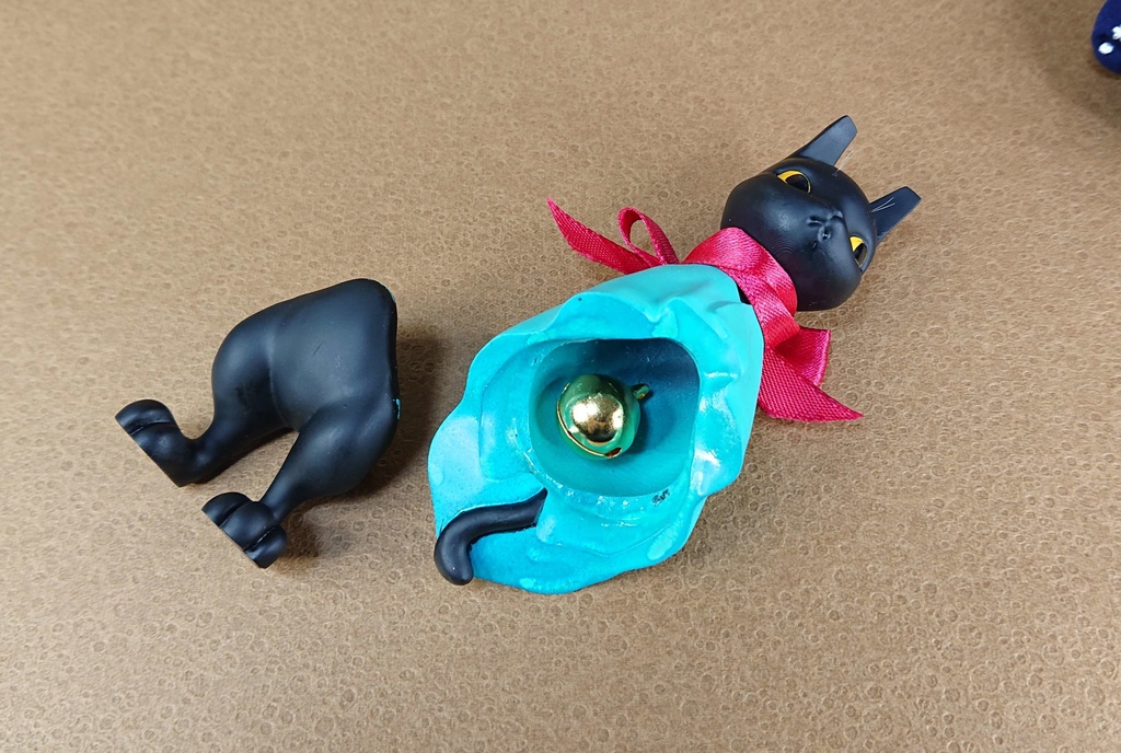 twin cat(二足ちゃん)【出力用stlデータ】