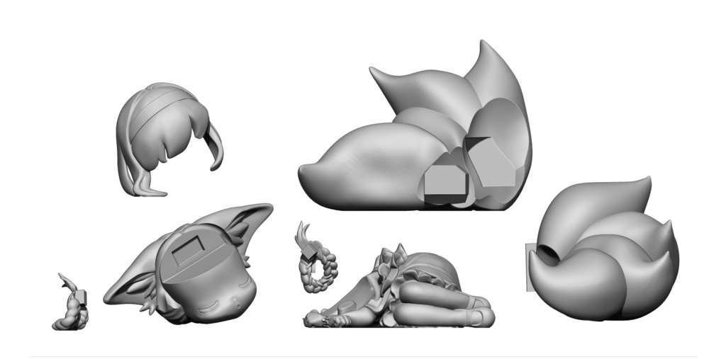 アークナイツ-明日方舟- すやすやスズラン 【未塗装未組立品】