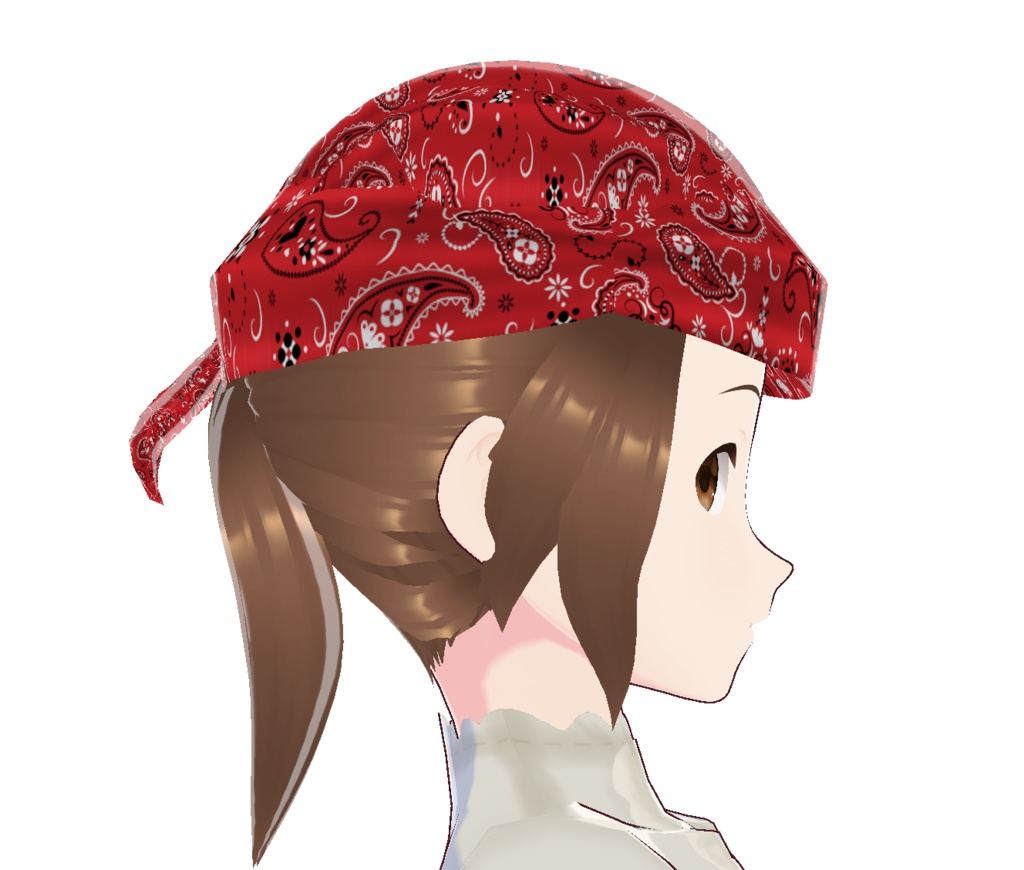 Pirate Scarf with Removable Eyepatch