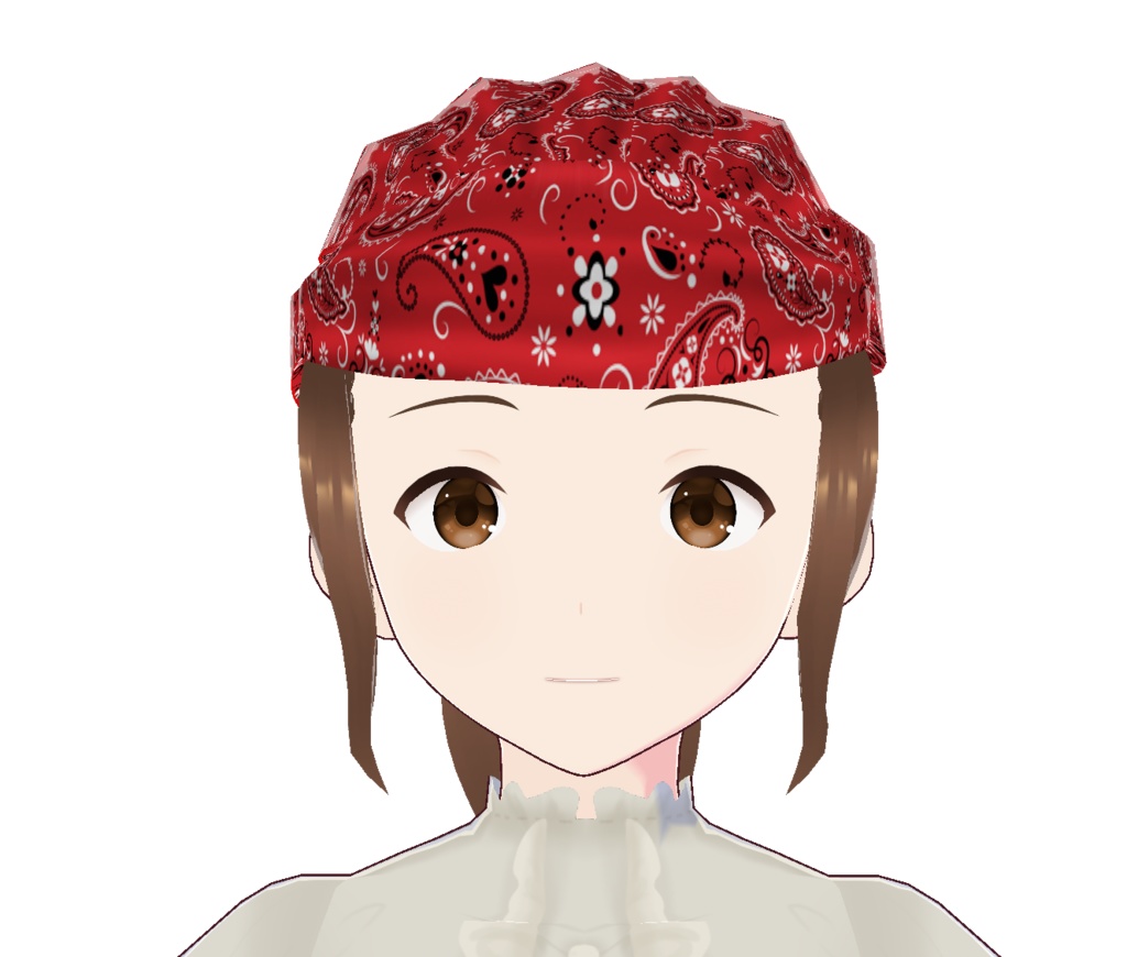 Pirate Scarf with Removable Eyepatch