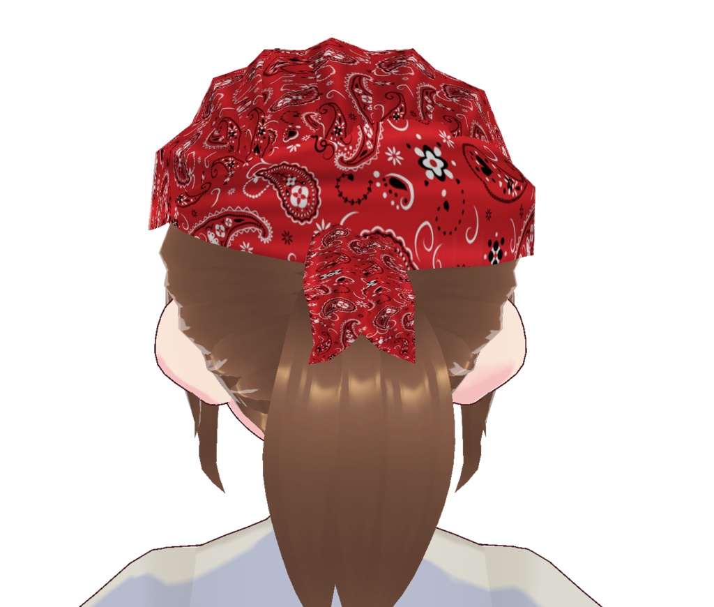 Pirate Scarf with Removable Eyepatch