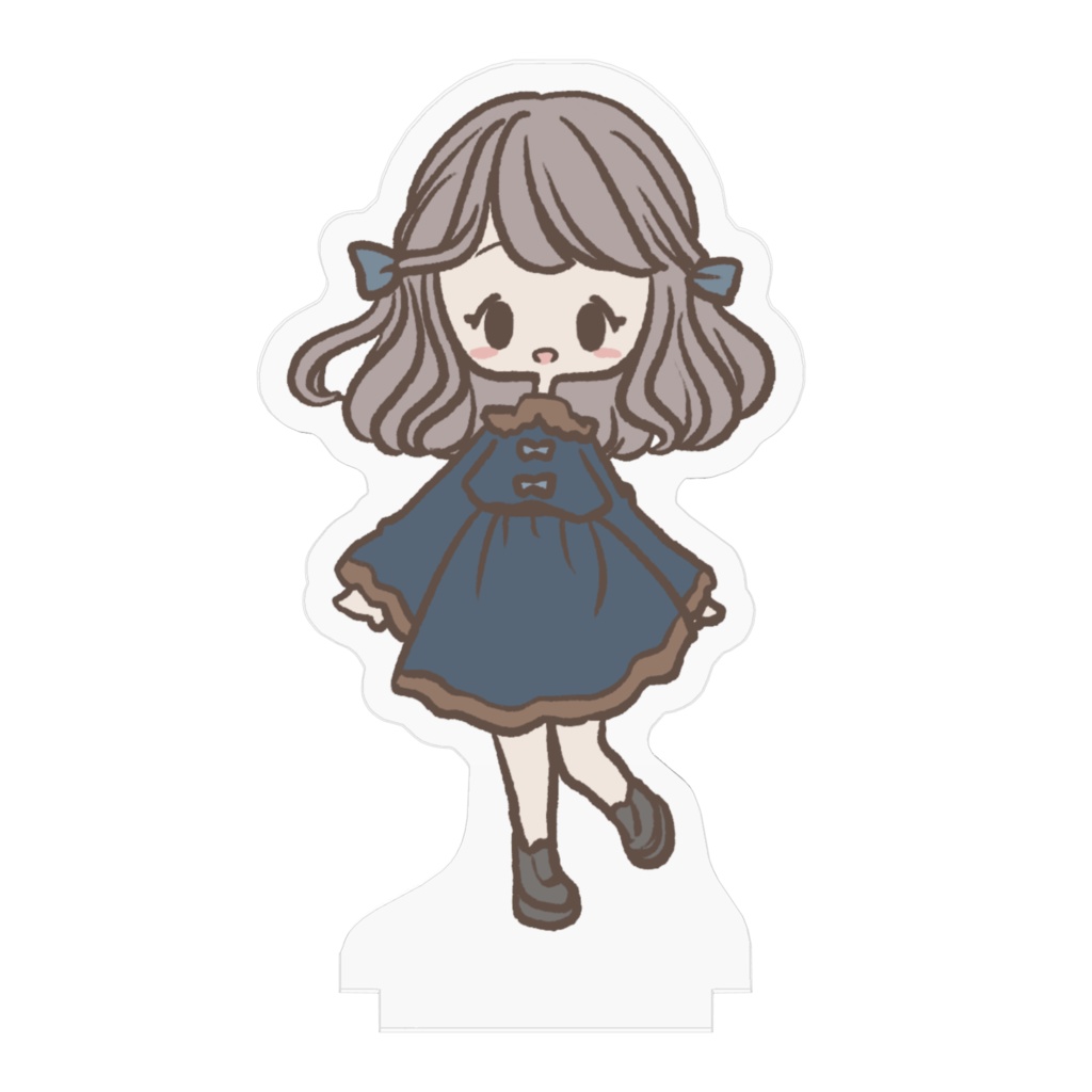 クラシックワンピースの女の子