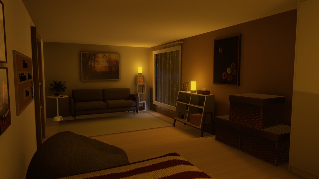 Cozy Autumn VRChat World