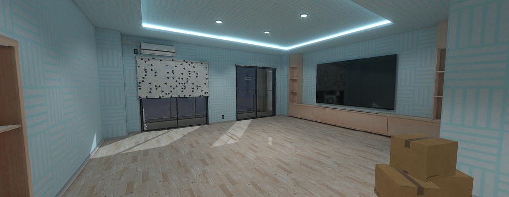VRChat向けHomeKit 【KMN_Apartment2.0】