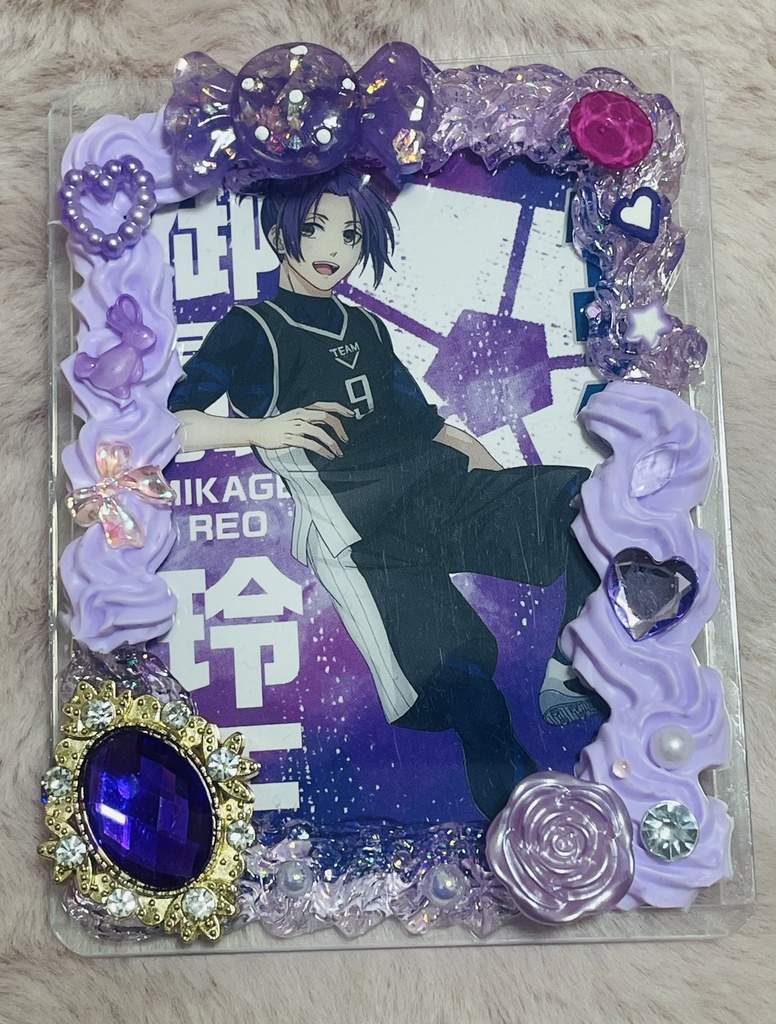 【ダイヤビジュー2色カラー縦向き】 B8サイズ硬質ケース