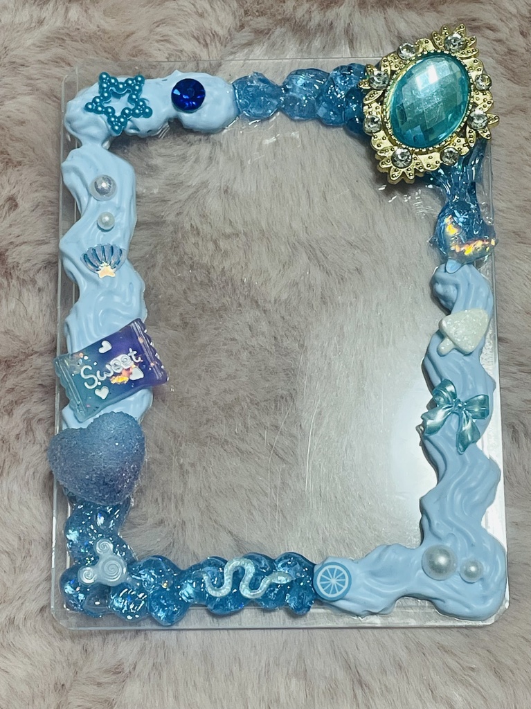 【ダイヤビジュー2色カラー縦向き】 B8サイズ硬質ケース