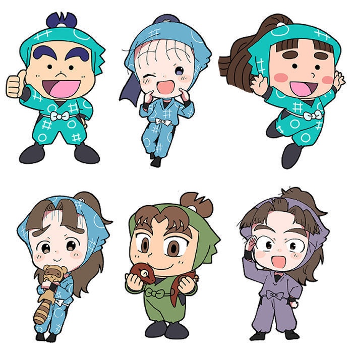 生物・火薬・学級委員長委員会＋土井シールセット