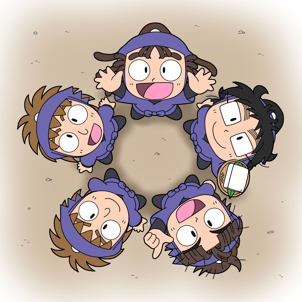 五年生メガネ拭き