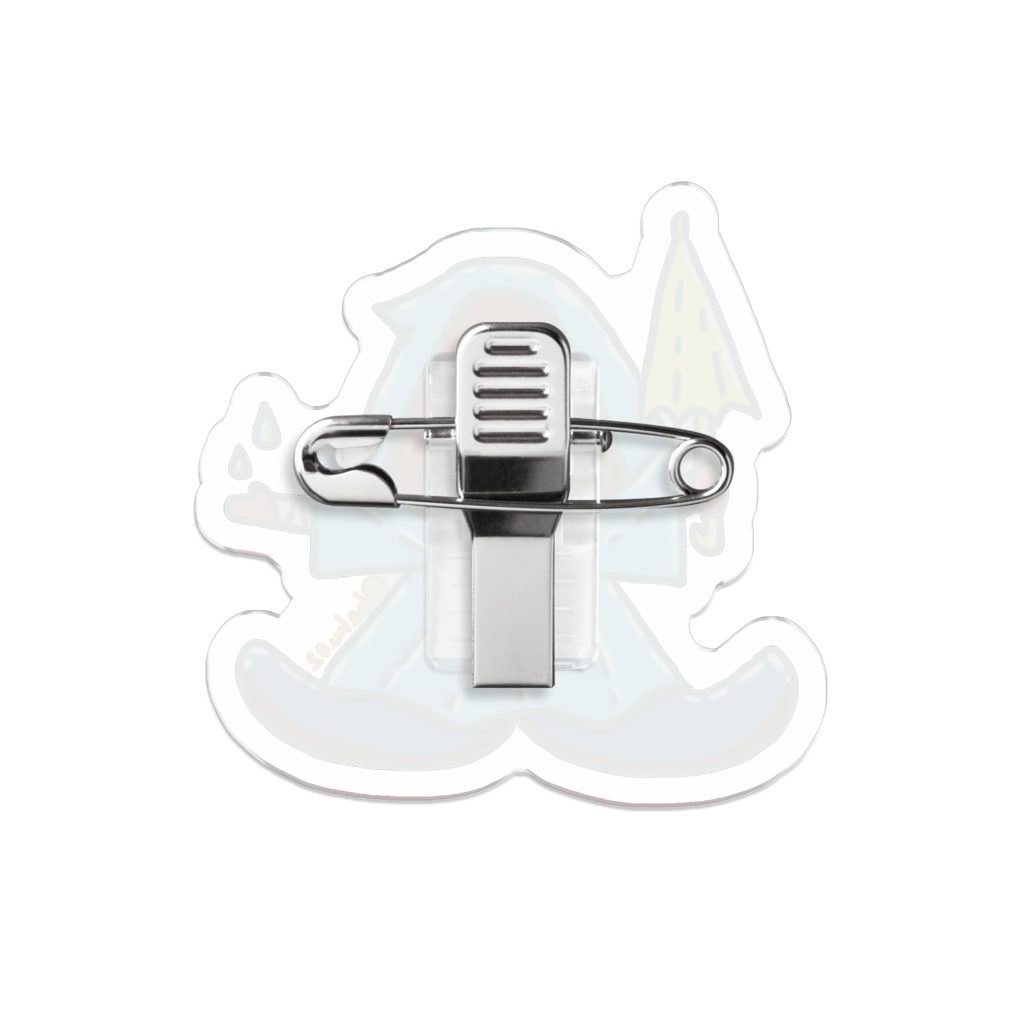 ミニハスターアクリルバッチ