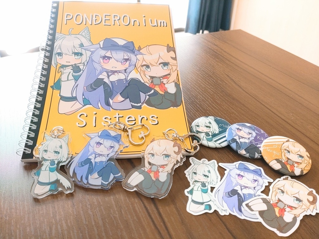 【PONDEROnium Sisters】メリノちゃんグッズセット